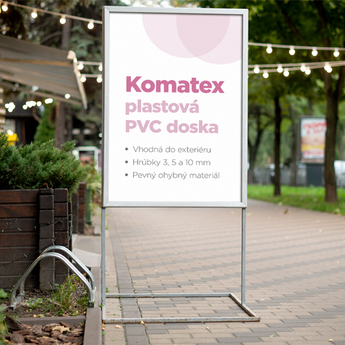 Komatex doska (PVC)