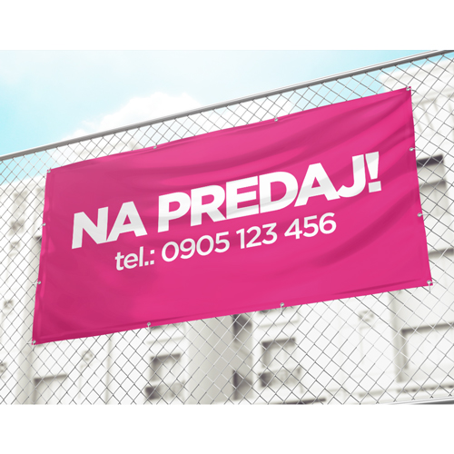 PVC banner liaty (plachta)