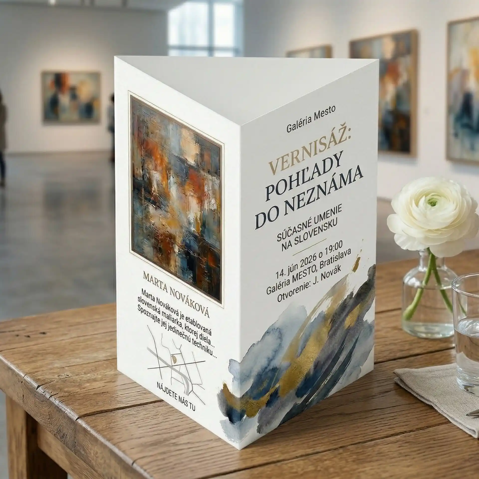 Stojanček 3 strany