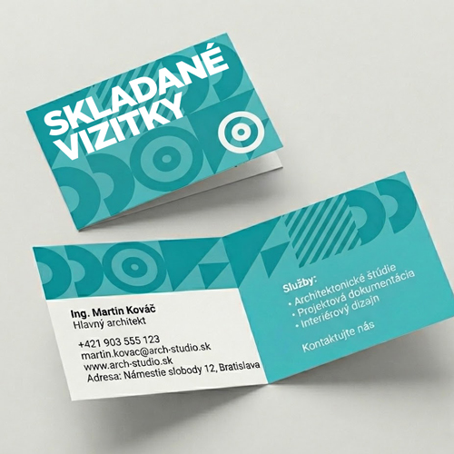 Skladané vizitky I tlač a výroba I copy.sk