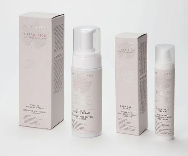 Kozmetika Acca Kappa na papieri Crush