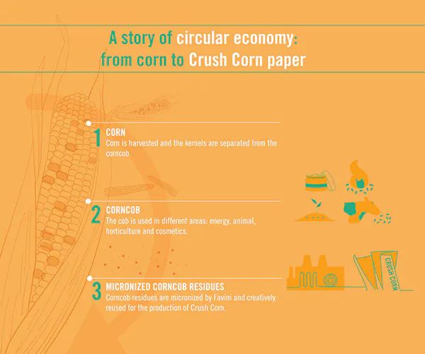 Proces spracovania kukurice pre papier Crush