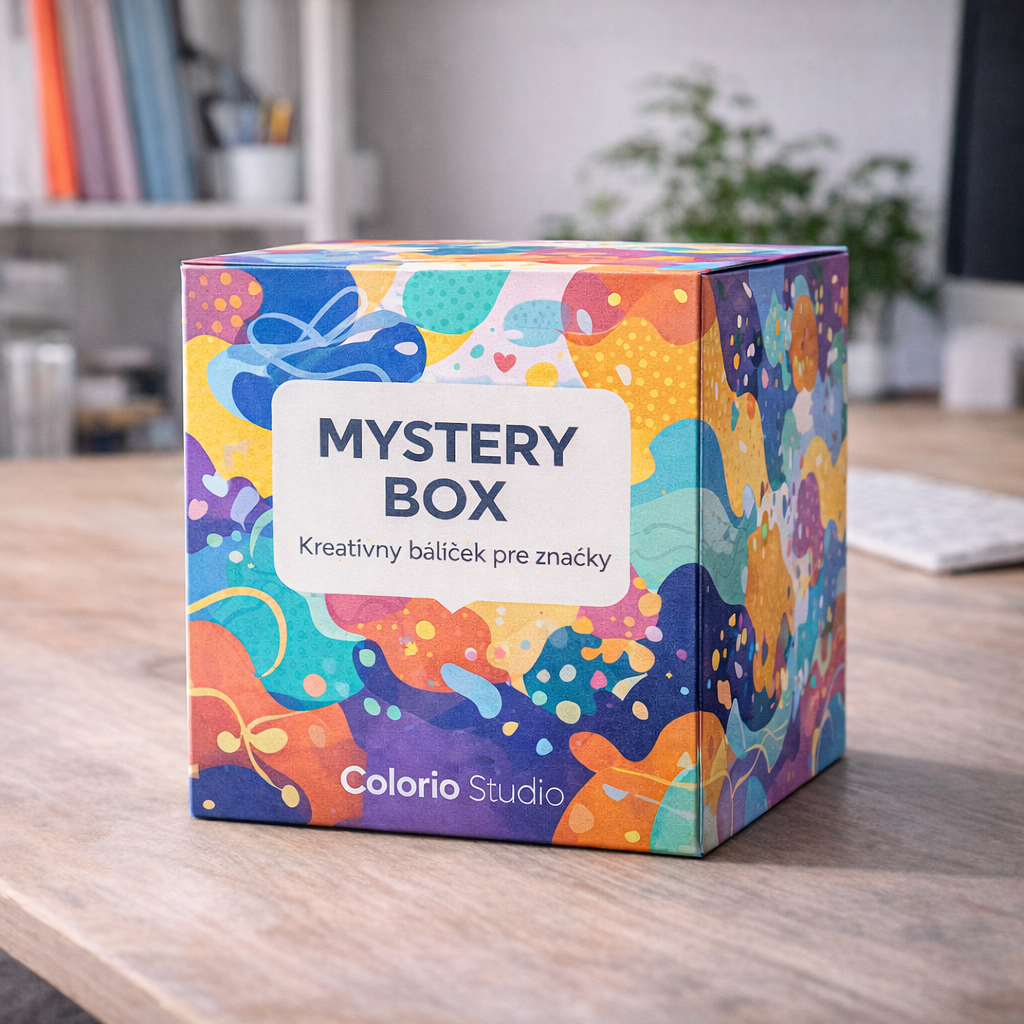 Colorful pattern box