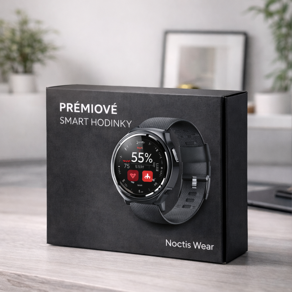 White print dark box