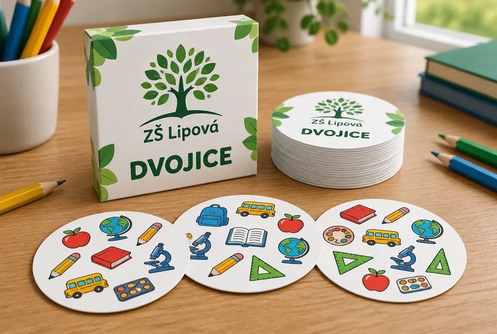 Kartová hra Dvojice pre školu