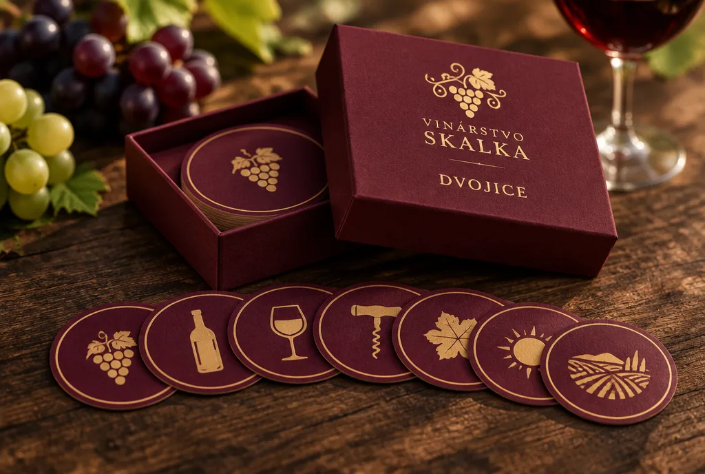 Vinárstvo · hrozno, sudy, fľaše
