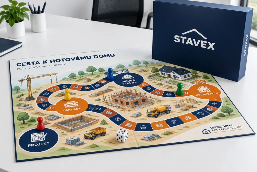 Stavebná firma · Cesta k hotovému domu