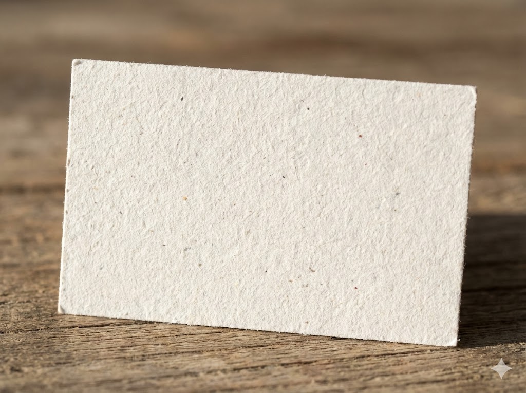 100% Recyklovaný papier na vizitky