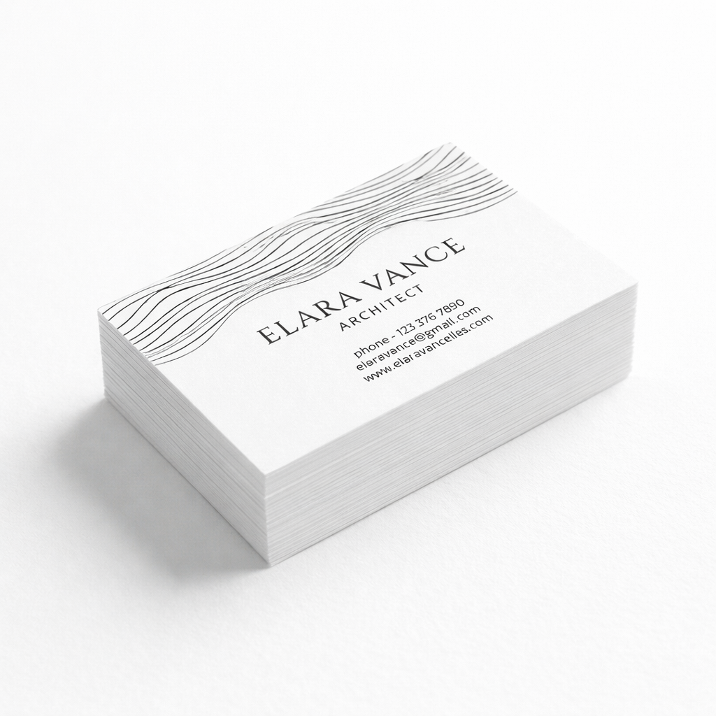 Tlač a výroba klasických vizitiek