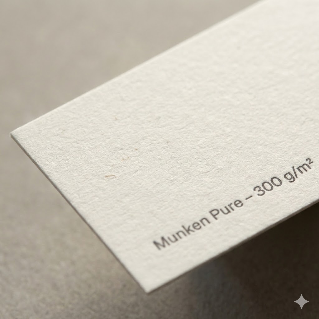 Prémiové hladké a štruktúrované papiere Munken a Pergraphica