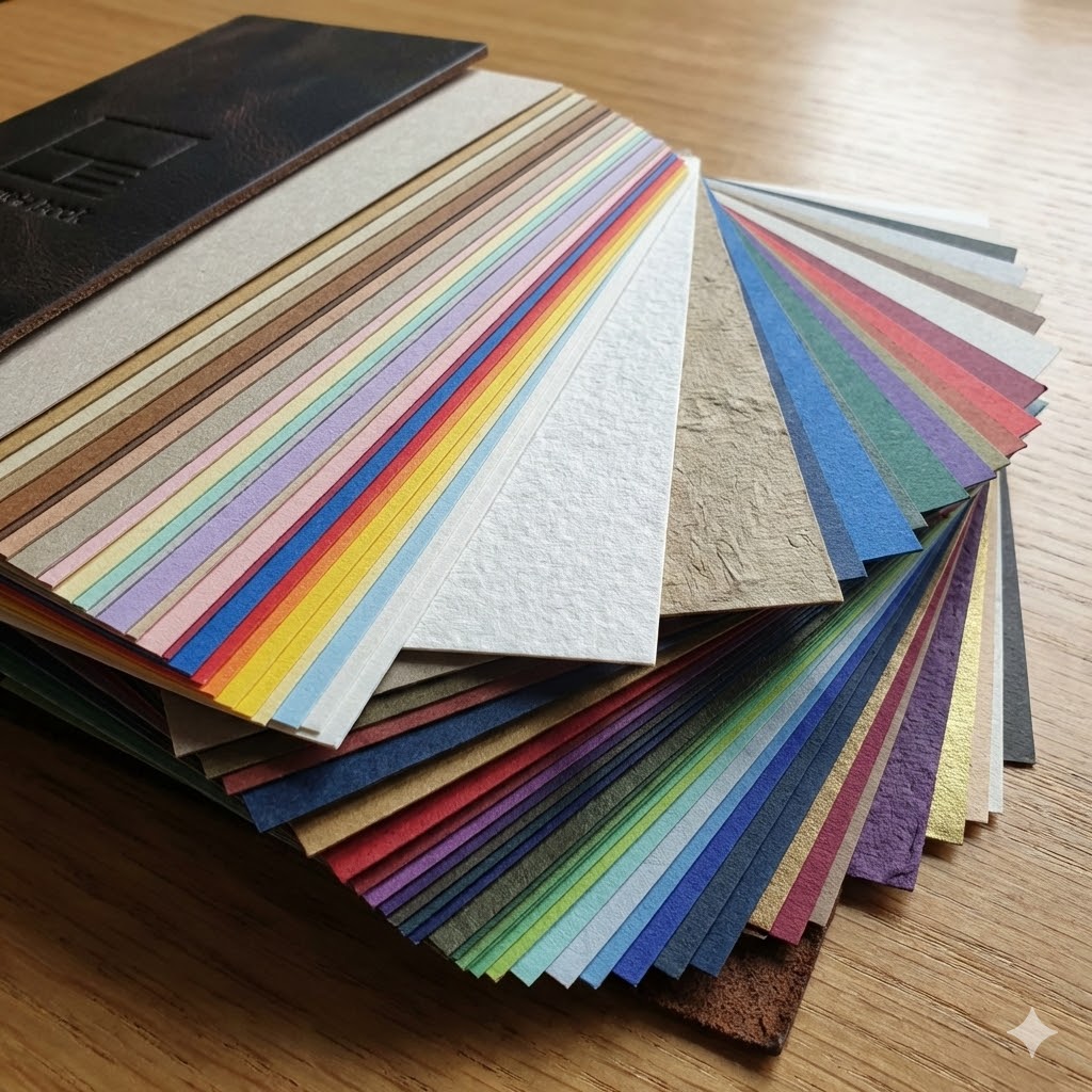 Kreatívne grafické papiere vzorkovník