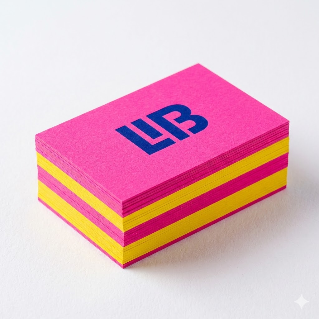 Extravagantné farby vizitiek