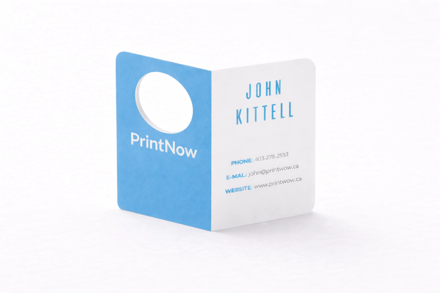 Skladaná vizitka - 8 strán typ Z